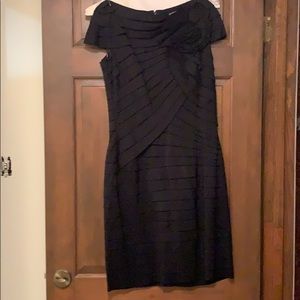 Black cocktail dress